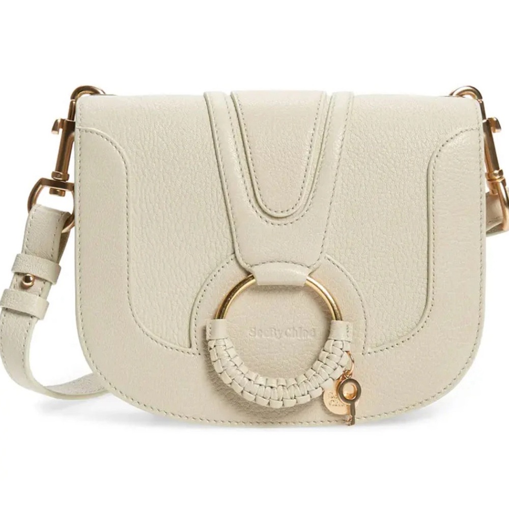 See By Chloe Small Hana Shoulder Bag in Cement Beige BNWT